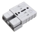Conector Anderson doble color  gris para 600v