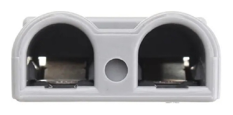 Conector Anderson doble color  gris para 600v