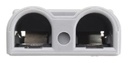 Conector Anderson doble color  gris para 600v