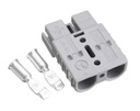 Conector Anderson doble color  gris para 600v